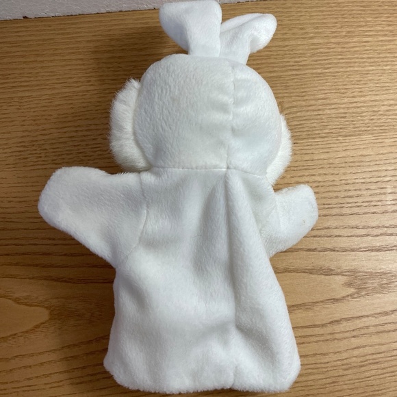 Plush Bunny Rabbit Hand Puppet White Four Star International Trading Co Toy 12" - Picture 2 of 8